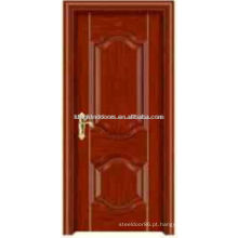 Porta de madeira aço simples JKD-X17(K) para Design de interior quarto